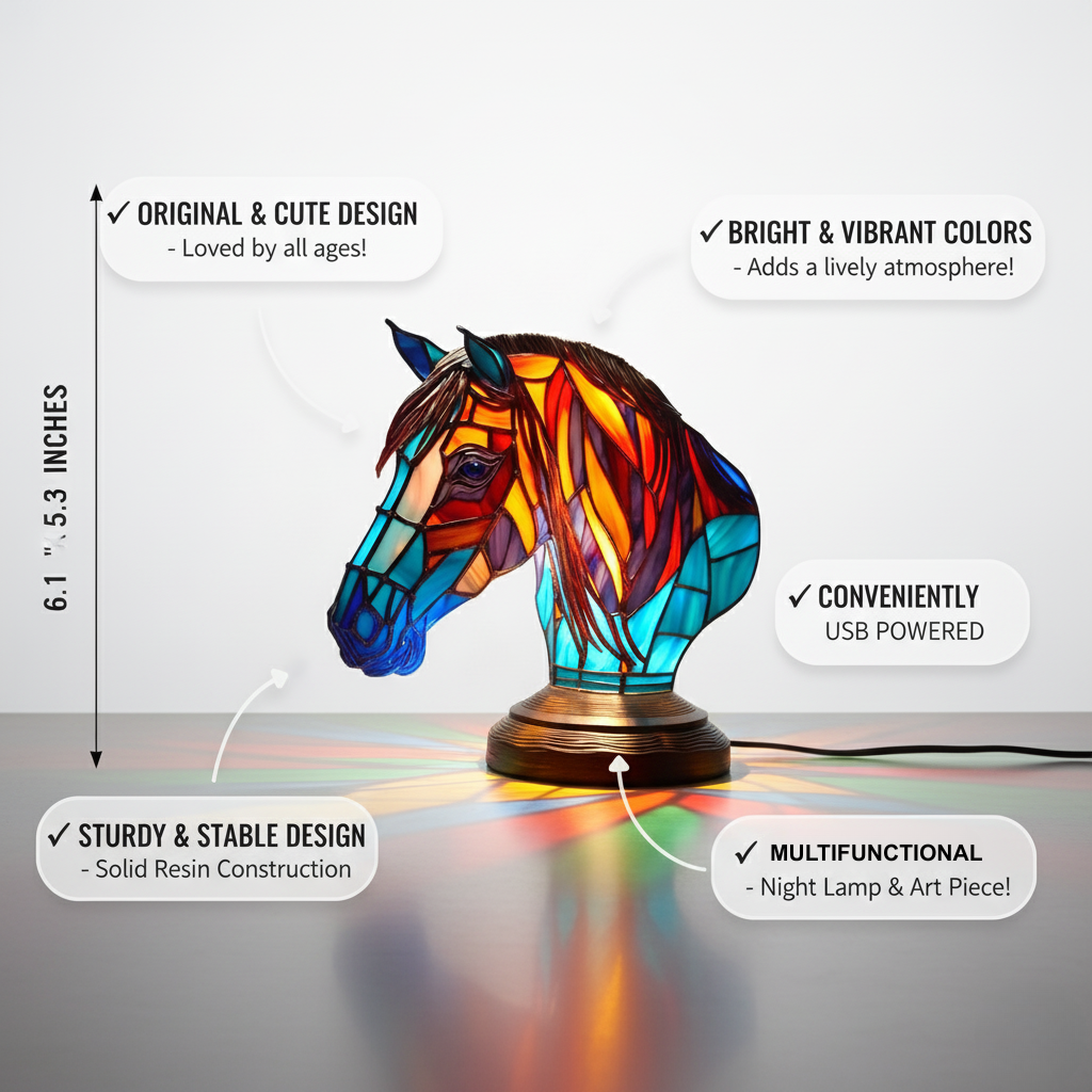 Spirit – Candeeiro Cavalo Encantador