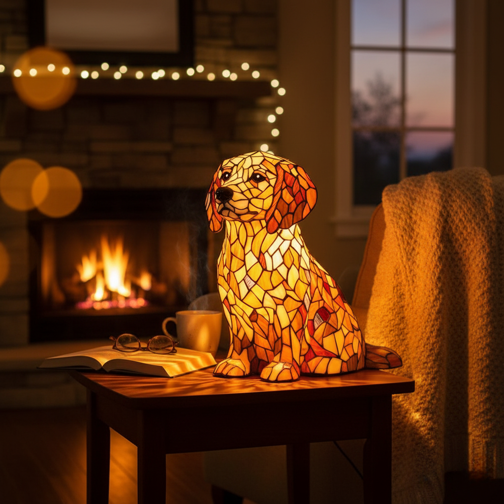 Figura Lily o Golden Retriever Espiritual