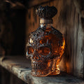 Garrafa de Whisky Caveira