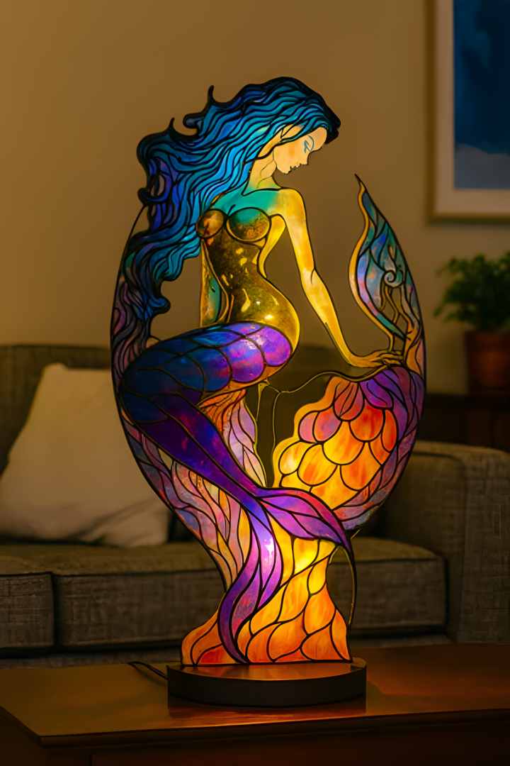 Ariel – Candeeiro Sereia Mágica