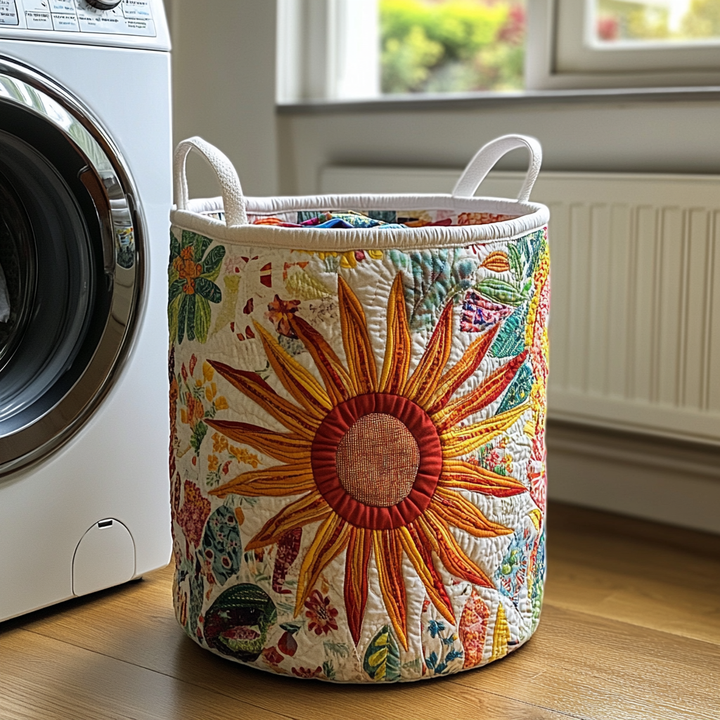 Cesto de Roupa Acolchoado – Luz do Sol