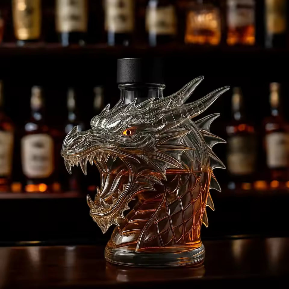 Garrafa de Whisky Cabeça de Dragão
